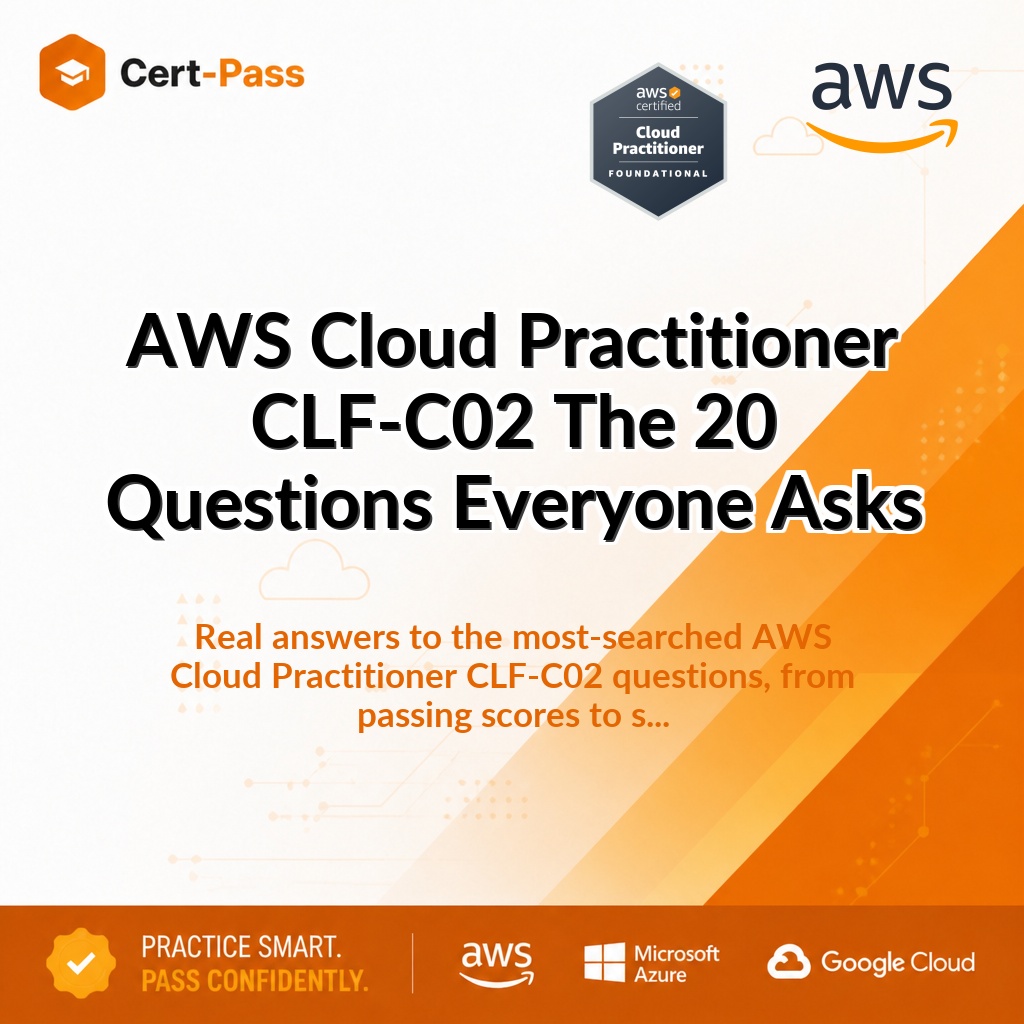 AWS Cloud Practitioner CLF-C02 The 20 Questions Everyone Asks